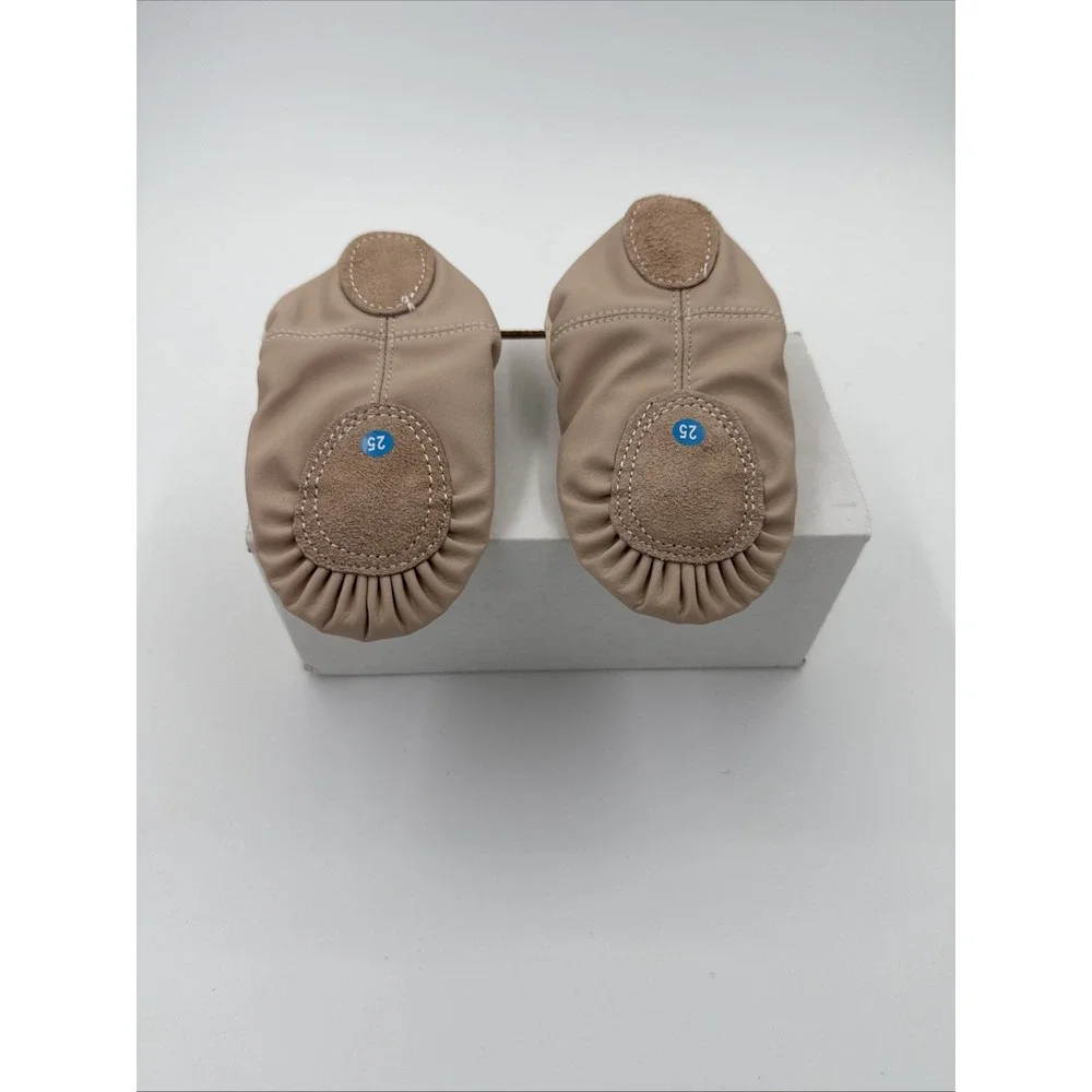 NIB Toddler Pink Ballet Shoes 25 US 8.5-9